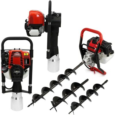 T-Mech 52cc Petrol Earth Auger & Post Driver - Earth Auger and Post Driver T-Mech 52cc Petrol Earth Auger & Post Driver - Earth Auger and Post Driver