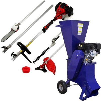 T-Mech 5 en 1 Herramienta - Trituradora y Cortasetos de Jardín T-Mech 5 en 1 Herramienta - Trituradora y Cortasetos de Jardín