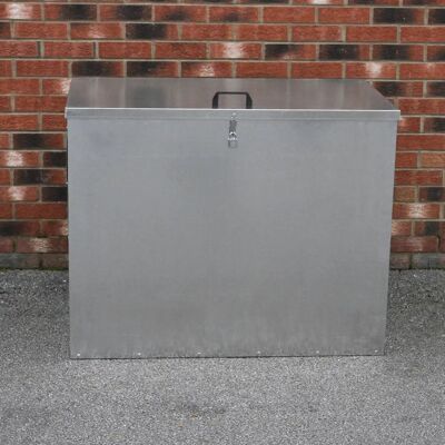 MonsterShop Verzinkter Futterspeicher - 64L für Außenlagerung von Futter & Getreide MonsterShop Verzinkter Futterspeicher - 64L für Außenlagerung von Futter & Getreide