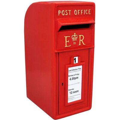 MonsterShop Royal Mail Post Box - Cast Iron Wall Mount Postal - Red MonsterShop Royal Mail Post Box - Cast Iron Wall Mount Postal - Red