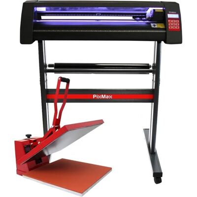 PixMax LED Vinyl-Schneideplotter - 50x50cm Heißpresse & Software PixMax LED Vinyl-Schneideplotter - 50x50cm Heißpresse & Software
