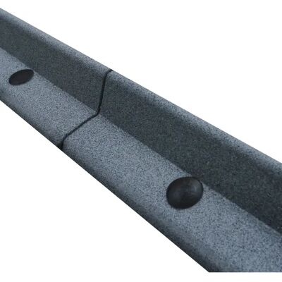 MonsterShop Grey Flexible Lawn Edging - Lawn Type MonsterShop Grey Flexible Lawn Edging - Lawn Type
