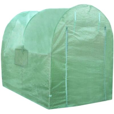 Serre Tunnel MonsterShop Entrée Galvanisée Rangement Jardin Tente de Culture 19mm 2 x 2.5m - Publicité Serre Tunnel MonsterShop Entrée Galvanisée Rangement Jardin Tente de Culture 19mm 2 x 2.5m - Publicité