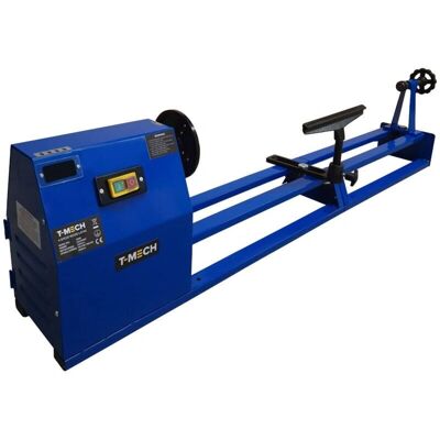T-Mech Wood Lathe Blue - Variable Speed Woodturning Work Faceplate Center Chisel Set T-Mech Wood Lathe Blue - Variable Speed Woodturning Work Faceplate Center Chisel Set