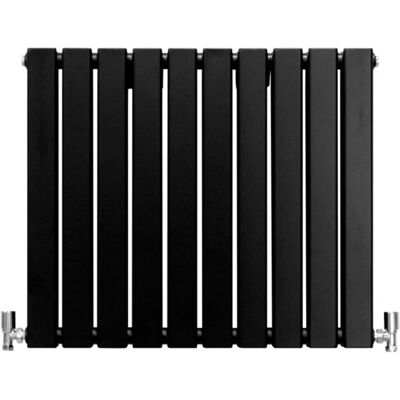 Radiador Plano de Diseñador Negro 600x700mm de MonsterShop - Radiador Radiador Plano de Diseñador Negro 600x700mm de MonsterShop - Radiador