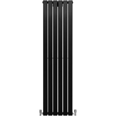 MonsterShop Musta Tasosäteilin Radiatori - 1600 x 420mm - Modern Muotoilija Lämmittimen MonsterShop Musta Tasosäteilin Radiatori - 1600 x 420mm - Modern Muotoilija Lämmittimen
