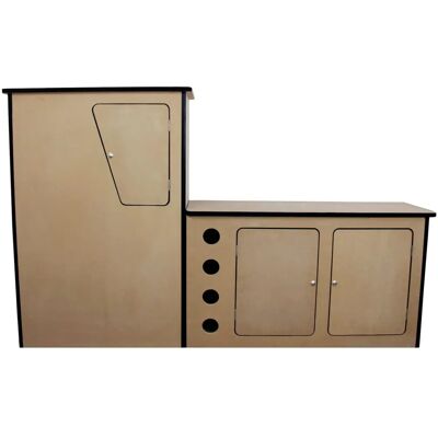 Unità Cucina Camper MDF MonsterShop - Fai da te Unità Cucina Camper MDF MonsterShop - Fai da te