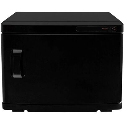 MonsterShop Black Hot Towel Warmer - 70 Towels, UV Steriliser, Salon MonsterShop Black Hot Towel Warmer - 70 Towels, UV Steriliser, Salon