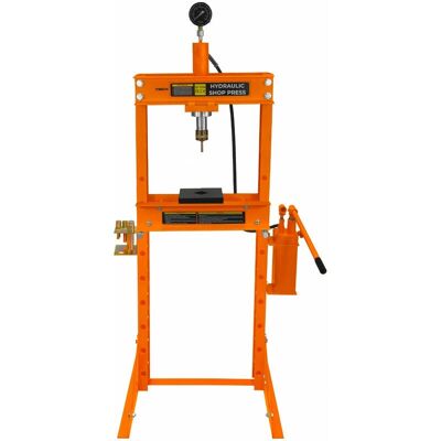 T-Mech Hydraulic Shop Press with Gauge - 20 Tonne T-Mech Hydraulic Shop Press with Gauge - 20 Tonne