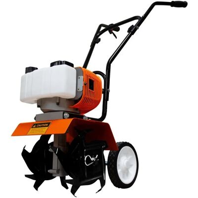 T-Mech Bensiinikäyttöinen Puutarhajyrsin - 52CC, 1.65kW, 4000RPM, 4 terää T-Mech Bensiinikäyttöinen Puutarhajyrsin - 52CC, 1.65kW, 4000RPM, 4 terää