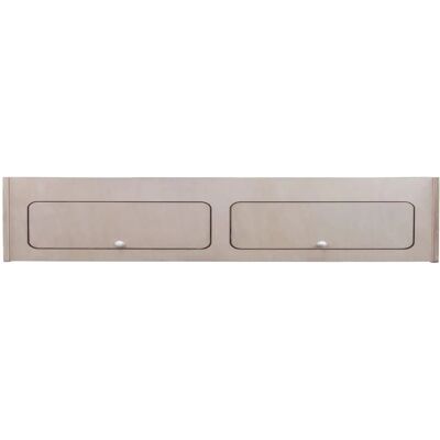 MonsterShop Birch Overhead Camper Cabinet - 120cm x 25cm x 25cm - Storage MonsterShop Birch Overhead Camper Cabinet - 120cm x 25cm x 25cm - Storage