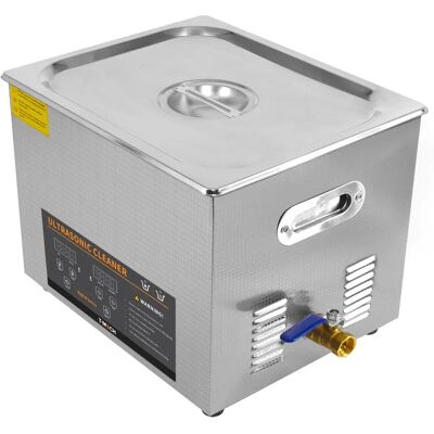 Limpiador ultrasónico T-Mech 15L - Acero con temporizador y calefactor digital Limpiador ultrasónico T-Mech 15L - Acero con temporizador y calefactor digital