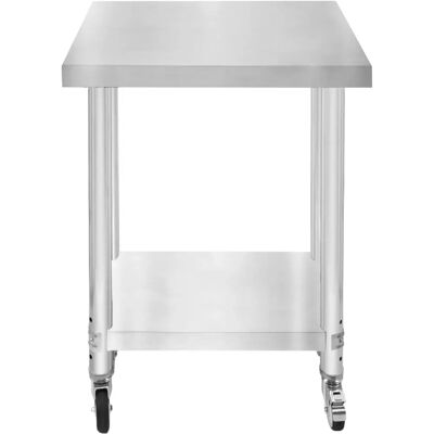 Table de travail KuKoo - 86cm x 45cm x 60cm Argent - Table de travail - Publicité Table de travail KuKoo - 86cm x 45cm x 60cm Argent - Table de travail - Publicité