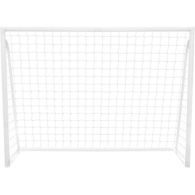 Portería de fútbol MonsterShop 8x6 pies, PVC resistente a todo clima, portátil Portería de fútbol MonsterShop 8x6 pies, PVC resistente a todo clima, portátil