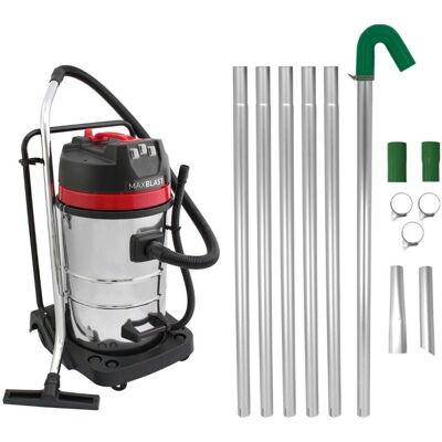 Kit de Manguera de Aspiración para Canaletas y Aspiradora 80 L - Limpieza de Desagües y Seco / Húmedo 80L Kit de Manguera de Aspiración para Canaletas y Aspiradora 80 L - Limpieza de Desagües y Seco / Húmedo 80L
