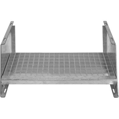 MonsterShop Galvanised Steel Step - 600mm - Step MonsterShop Galvanised Steel Step - 600mm - Step