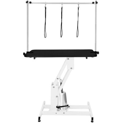 MonsterShop Hydraulinen Koiran Hoito Pöytä - Musta - Säädettävä Korkeus MonsterShop Hydraulinen Koiran Hoito Pöytä - Musta - Säädettävä Korkeus