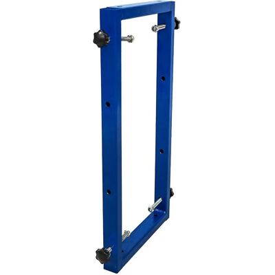 Conector de 2 Vías para Estante de Secado - Acero, Azul, 4 Pernos Conector de 2 Vías para Estante de Secado - Acero, Azul, 4 Pernos