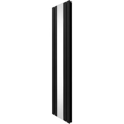 MonsterShop Schwarzer Flachspiegel-Heizkörper - 1800mm x 425mm MonsterShop Schwarzer Flachspiegel-Heizkörper - 1800mm x 425mm
