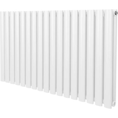 Owalny radiator kolumnowy MonsterShop - 600mm x 1020mm - Biały Owalny radiator kolumnowy MonsterShop - 600mm x 1020mm - Biały