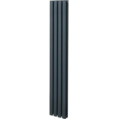 MonsterShop - Ovaler Säulenkühler - 1600 mm x 240 mm - Anthrazitgrau MonsterShop - Ovaler Säulenkühler - 1600 mm x 240 mm - Anthrazitgrau