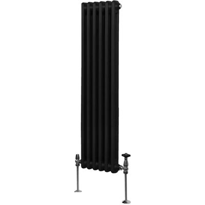 Radiador Tradicional Negro 1500 x 292mm MonsterShop - 2 Columnas Radiador Tradicional Negro 1500 x 292mm MonsterShop - 2 Columnas