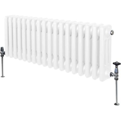 Radiateur à 3 colonnes blanc MonsterShop - 300 x 832 mm - Publicité Radiateur à 3 colonnes blanc MonsterShop - 300 x 832 mm - Publicité