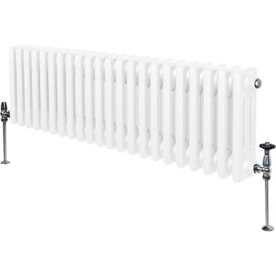 MonsterShop Biały Tradycyjny 3-kolumnowy Grzejnik - 300 x 1012 mm MonsterShop Biały Tradycyjny 3-kolumnowy Grzejnik - 300 x 1012 mm