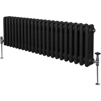 Radiateur Traditionnel à 3 Colonnes MonsterShop - Noir - Publicité Radiateur Traditionnel à 3 Colonnes MonsterShop - Noir - Publicité