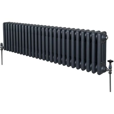 MonsterShop Tradycyjny 3 kolumnowy radiator - 300 x 1192mm - Antracytowy MonsterShop Tradycyjny 3 kolumnowy radiator - 300 x 1192mm - Antracytowy
