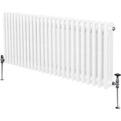 Radiateur Traditionnel à 3 Colonnes Blanc - 600x1192mm - MonsterShop - Publicité Radiateur Traditionnel à 3 Colonnes Blanc - 600x1192mm - MonsterShop - Publicité