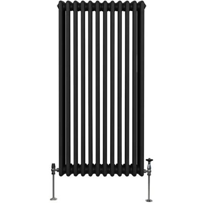 MonsterShop Czarny Tradycyjny Radiator 3 Kolumny - 1500 x 562 mm MonsterShop Czarny Tradycyjny Radiator 3 Kolumny - 1500 x 562 mm