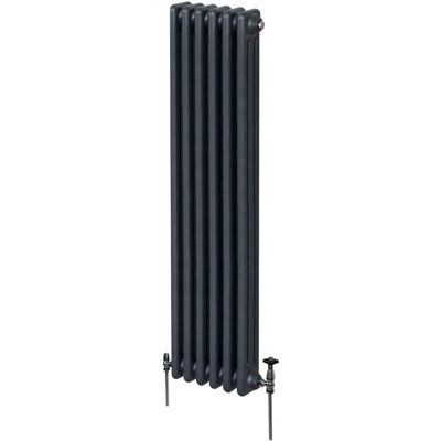 Tradycyjny 3-kolumnowy grzejnik - 1800 x 292 mm - Antracyt Tradycyjny 3-kolumnowy grzejnik - 1800 x 292 mm - Antracyt