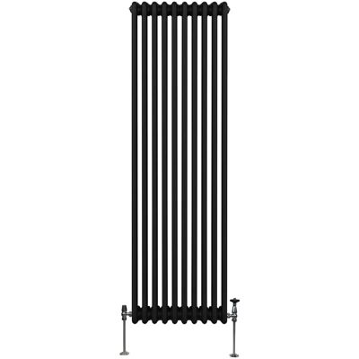 Perinteinen 3-saranoiden lämmittin - 1800 x 472 mm - Musta Perinteinen 3-saranoiden lämmittin - 1800 x 472 mm - Musta