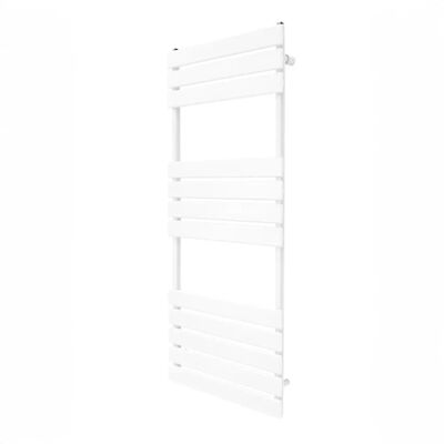 MonsterShop Valkoinen litteä pyyhkeiden lämpöpatteri - 1200mm x 450mm MonsterShop Valkoinen litteä pyyhkeiden lämpöpatteri - 1200mm x 450mm