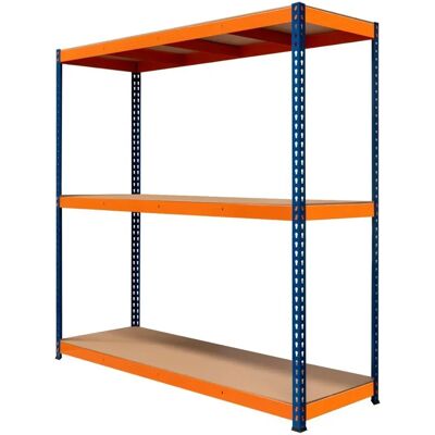 Monster Racking S-Rax Schwerlast-Regal - 3 Böden - Blau Monster Racking S-Rax Schwerlast-Regal - 3 Böden - Blau