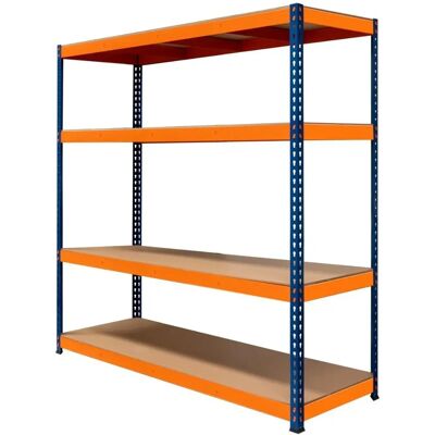 Monster Cable S-Rax 4 Shelf Heavy Duty Storage Racking - Garage Monster Cable S-Rax 4 Shelf Heavy Duty Storage Racking - Garage