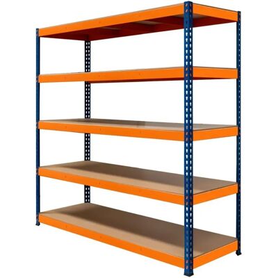Monster S-Rax 5 Shelf Warehouse Racking - Heavy Duty Storage Monster S-Rax 5 Shelf Warehouse Racking - Heavy Duty Storage