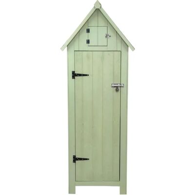 MonsterShop Grünes Holz-Gartenhaus mit abschließbaren Türen MonsterShop Grünes Holz-Gartenhaus mit abschließbaren Türen