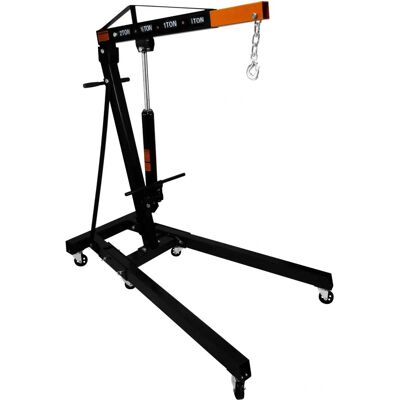 T-Mech Hydraulinen Moottorilava - 2 Tonne - Musta T-Mech Hydraulinen Moottorilava - 2 Tonne - Musta
