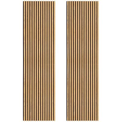 Monster Shop - Paneles Acústicos de Pared - 2 Unidades - Roble Rústico - 240x60cm - Absorbe Sonido y Ignífugo Monster Shop - Paneles Acústicos de Pared - 2 Unidades - Roble Rústico - 240x60cm - Absorbe Sonido y Ignífugo