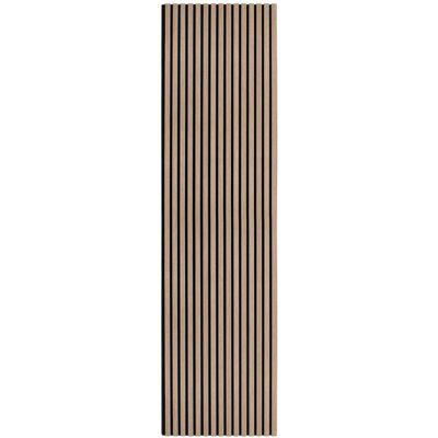 Monster Shop - Walnut Wall Acoustic Panels - 240x60cm - Sound Absorbing & Fireproof Monster Shop - Walnut Wall Acoustic Panels - 240x60cm - Sound Absorbing & Fireproof