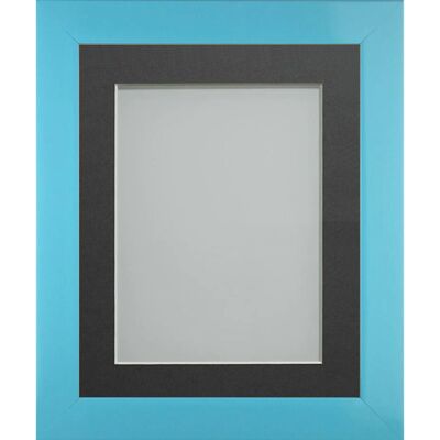 Frame Company - Candy - Aqua Blue - Grey Mount - Picture frame Frame Company - Candy - Aqua Blue - Grey Mount - Picture frame