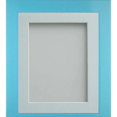 Frame Company - Candy Frame - Aqua Blue - 9x7 - Picture Frame Frame Company - Candy Frame - Aqua Blue - 9x7 - Picture Frame