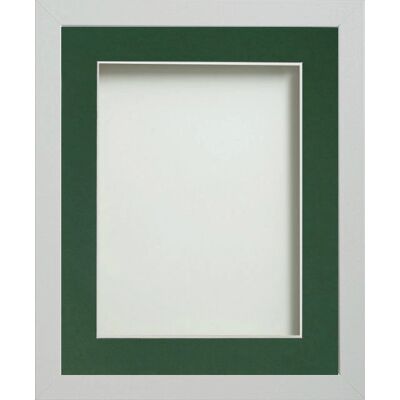 Frame Company - Allington - Green - White - picture frame Frame Company - Allington - Green - White - picture frame