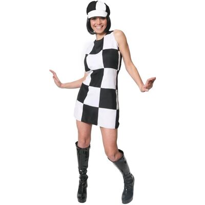 I Love Fancy Dress - 60s Check - XL - Dress I Love Fancy Dress - 60s Check - XL - Dress