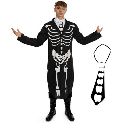 I Love Fancy Dress - James Bones - Skeleton - Black - Costume I Love Fancy Dress - James Bones - Skeleton - Black - Costume