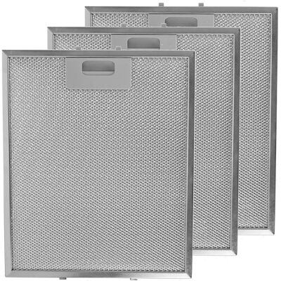 Filtre à graisse de hotte en métal Sures2go - Pack de 3 - Compatibles avec certains modèles - Publicité Filtre à graisse de hotte en métal Sures2go - Pack de 3 - Compatibles avec certains modèles - Publicité