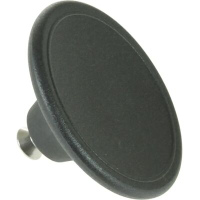Spares2go Cast Iron Lid Knob - Black - Cooking Pot Accessory Spares2go Cast Iron Lid Knob - Black - Cooking Pot Accessory