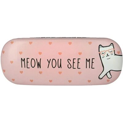 Étui à Lunettes Chat Mignon Meow You See Me - Étui à Lunettes - Publicité Étui à Lunettes Chat Mignon Meow You See Me - Étui à Lunettes - Publicité